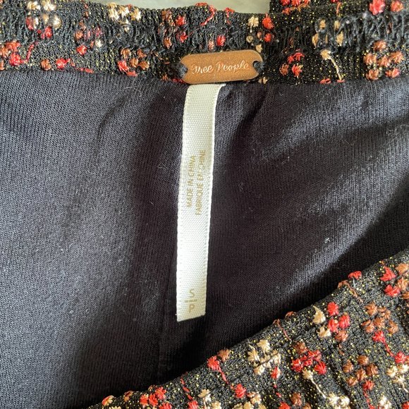 Free People Brown Patterned Flare Pants - Picture 6 of 8